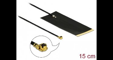 LPWAN-antenne I-Pex Inc., MHF® I Plug -2,63 DBI 1.13 15 cm FPC Interne zelfklevend