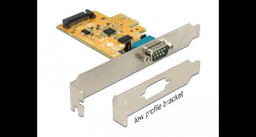 Delock PCI Express Card to 1 x Serial with voltage supply ESD protection