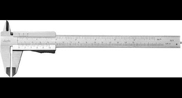Mib Schuifmaat - 150x40mm - RVS - Matverschroomd
