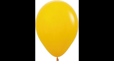 Latex ballonnen Sempertex Fashion Honey Yellow, 12inch - 50 stuks