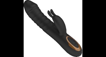 Power Escorts - Rosalie Deluxe - Rechargeable Rabbit Vibrator - Silicone