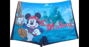 Mickey Mouse zwembroek - zwemboxer Mickey Mouse - navy - maat 122/128