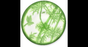 Schaal - "Bamboo" - Cameo glas - 141 cm hoog