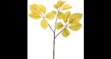 Hortus - Herfstblad klein l35 cm geel