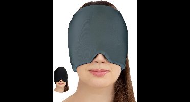 ApexArte® Migraine Masker - Hoofdpijn Muts - Directe Verlichting - Grijs
