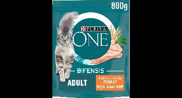 Purina ONE Adult Kip - Volkoren Granen 8x 800 gr