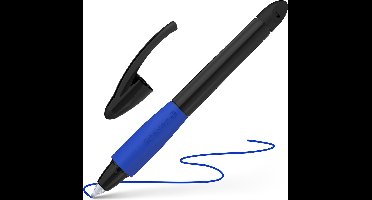 Schneider rollerball - Base Ball - penpunt M - zwart/blauw - S-188330