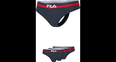 Fila Urban String Gekleurde Waistband - Maat XS - 3 Pack - Navy