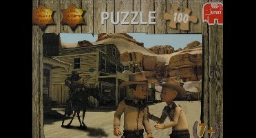 Suske en Wiske puzzel Texas rangers 100 stukjes Jumbo