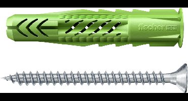 Fischer 532708 UX Green 8 x 50 R S K NV Universele pluggen 50 mm 8 mm 1 set(s)