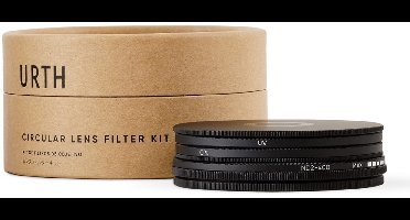 Urth 82mm UV, Circular Polarizing (CPL), ND2-400 Lens Filter Kit