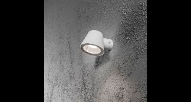 Konstsmide 7523 - Wandlamp - Trieste 230V neerwaartse spot 11.5cm - GU10 - max 35W - matwit