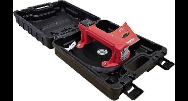 Heicko PH618A 1-kopzuignap met ingebouwde elektrische vacuümpomp en vacuümaanduiding, incl. opbergkoffer, Ø 200 mm Bela