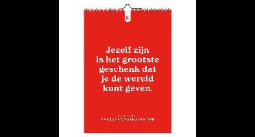 365 dagen succesvol A4 verjaardagskalender
