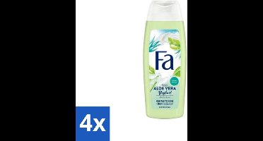 Fa - Douchegel - Yoghurt & Aloe Vera - 250 ml - Voordeelverpakking - 4 stuks