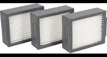 Filter for irobot E, I & J Series, Combo i5 & J5, Compatible with iRobot part 4624876, 3pk