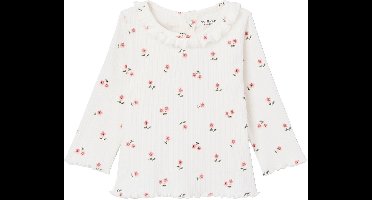Vertbaudet Babyshirt van ribtricot met lange mouwen