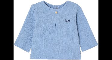 Vertbaudet Babyblouse popover-stijl van katoengaas
