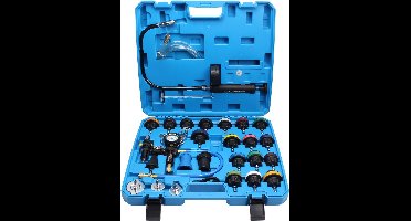 CCLIFE koelwatervulapparaat - 28-delige druktester voor koelsysteem, koelwatervulapparaat, radiatorontluchtingsapparaat, watertanklekdetector