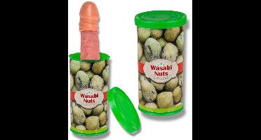 Fop Cadeau Spring Penis In Blik - Jumping Penis in Can – Wasabi Nuts - Verrassende Gag Gift!