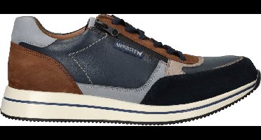 Heren Veterschoenen Mephisto Gilford Blue Blauw - Maat 9½