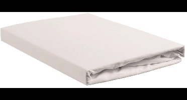 Ambiante - Bamboe-Katoen - Boxspring Hoeslaken - 140x200 cm - Wit
