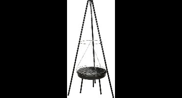 Vuurschaal Hangend- Met Grilrooster - Driepoot Model