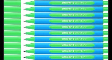 Schneider balpen - Slider Edge - penpunt XB - schrijfkleur groen - doos 10 stuks