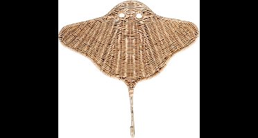 Cokos Hugo de rog rotan wandhaak medium