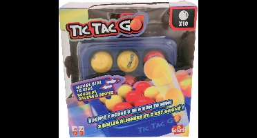 Goliath Tic Tac Go - Competitief - Interactief - Behendigheidsspel - 3 op een rij - Nederlandstalig denkspel - Vanaf 6 jaar