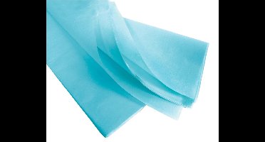 Licht Blauw Vloeipapier \ zijdepapier | 17 Grams | Watervast en Kleurecht | B3 36x50 cm 48 vellen