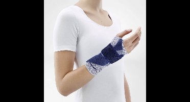 Bauerfeind Manutrain polsbrace-Titaan-Links-Maat 5: 18 -19 cm