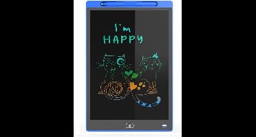 Tekentablet Kinderen – Schrijfbord – Kindertablet – LCD – 12 Inch – Blauw