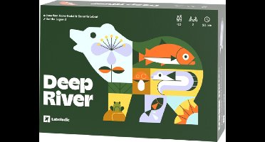 DEEP RIVER - Geronimo Games - Laboludic - Bordspel - vanaf 10 jaar oud - 2 spelers