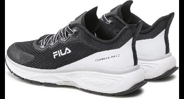 Fila- Exowave Race Hardloopschoenen - Lichtgewicht & Comfortabel - Zwart/Wit- Maat 44