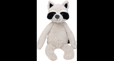 Happy Horse Wasbeer Raf Knuffel 45 cm - Grijs - Baby knuffel