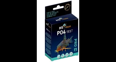 HS Aqua PO4 Fosfaat Test Pro – Nauwkeurige Fosfaatmeting – Voor Zoet- en Zeewateraquaria