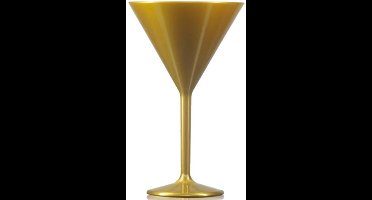 Splash-X Kunststof Martiniglas Kelly 20cl | Gold