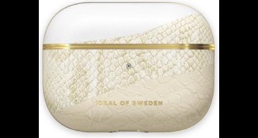 iDeal of Sweden AirPods Case PU voor Pro Cream Gold Snake