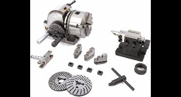 BS-0 verdeelapparaat set met 125 mm 3 klauwplaat