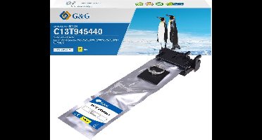 G&G T9454 XL voor Epson T9454 T9454XL Inktcartridge Geel - Huismerk
