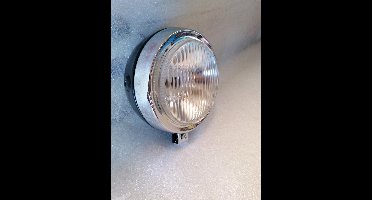 honda camino koplamp rond zwart/chrome
