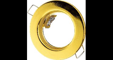 Groenovatie Inbouwspot - Rond - MR16 Fitting - Ø 80 mm - Goud