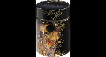 Goebel - Gustav Klimt | Spaarpot De kus | Metaal - 11cm