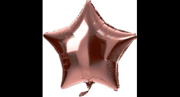 Folat - Folieballon Ster Brons - 45 cm