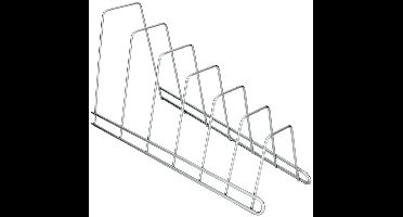 Metaltex - Dekselhouder - Zilver - 34x15x18 cm