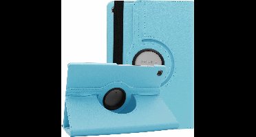 Hoes Geschikt voor Samsung Galaxy Tab S5e Draaibare Hoes - Ntech - Turquoise