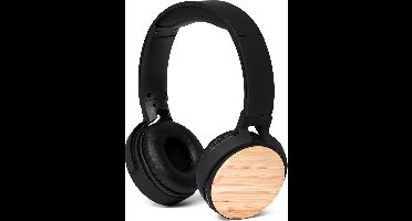Brainz Koptelefoon Bamboo Zwart