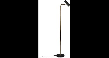 TRIO MARLEY - Vloerlamp - Messing mat - excl. 1x GU10 4,5W