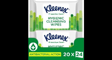 Kleenex Proactive Care vochtige doekjes - voordeelbox - 480 vochtige tissues